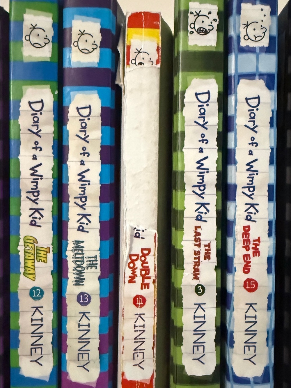 4 books - wimpy kid set Buy 4 Get 1 free